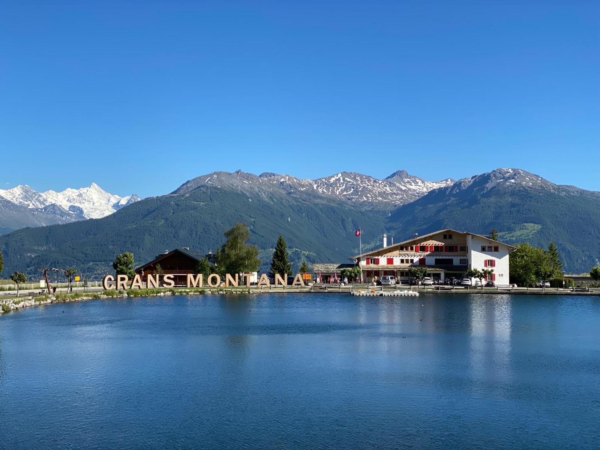 Hotel Du Lac Кран-Монтана Екстер'єр фото
